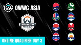 OWWC Online Qualifiers Asia - Day 3