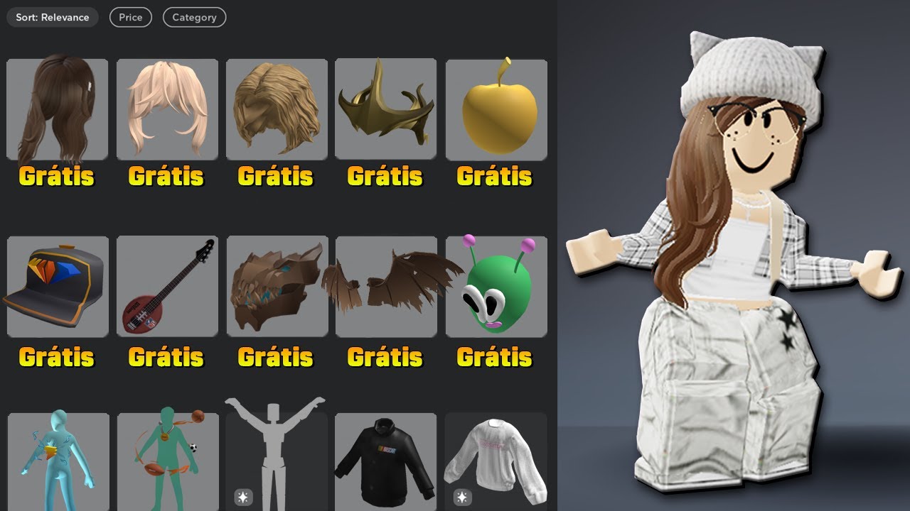 PRÓXIMOS ITENS GRÁTIS DO ROBLOX! 😍 #novoeventoroblox #robloxitensgrat