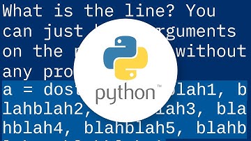 How can I do a line break (line continuation) in Python?