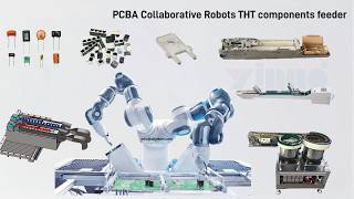 SMT radial tape capacitor feeder/ABB  EPSON Robotic feeder.Radial Through Hole Component Feeder Wealth