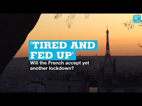 'Tired and fed up': Will the French accept another lockdown?