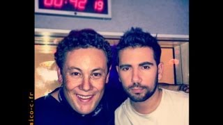 Joachim Garraud rencontre Francis Zégut dans les couloirs de Fun Radio