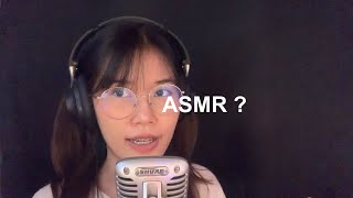 ASMR Thai Talking and Random Triggers/ บ่นไปเรื่อยมั้ยยย