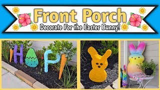 Celebrity ✨ALL NEW✨ Decorating the Front Porch for the Easter Bunny! | Spring Vibes | Easter Decor DIYs Net Worth