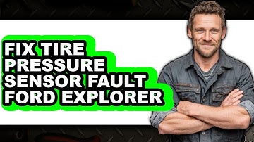 How to Fix Tire Pressure Sensor Fault Ford Explorer (Updated)