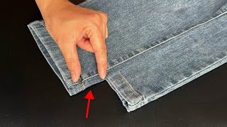 Не обрезайте штанины, если они слишком длинные! Портной научил меня двум способам укоротить брюки