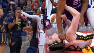 FULL INCIDENT Alyssa Thomas Hits Caitlin Clark + Sophie Cunningham Confronts Mercury Bench!π±π₯