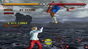 Tekken 5 Broken Steve in a Nutshell
