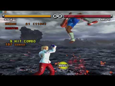 Tekken 5 Broken Steve in a Nutshell