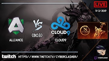 DAC 2017 EU Qualifier - Cloud9 vs Alliance #Game 1