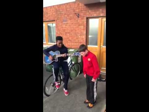 2 Irish Boys Sing We Found Love! Amazing Singers! PLEASE SHARE