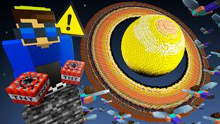 400 JOGADORES vs MEGA SATURNO GIGANTE!!