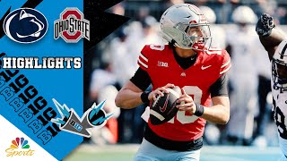 Penn State vs. Ohio State | COLLEGE FOOTBALL HIGHLIGHTS | 11/1/2025 | NBC Sports