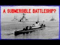 The Submarines with BATTLESHIP Cannons, the M-Class | Sails and Salvos