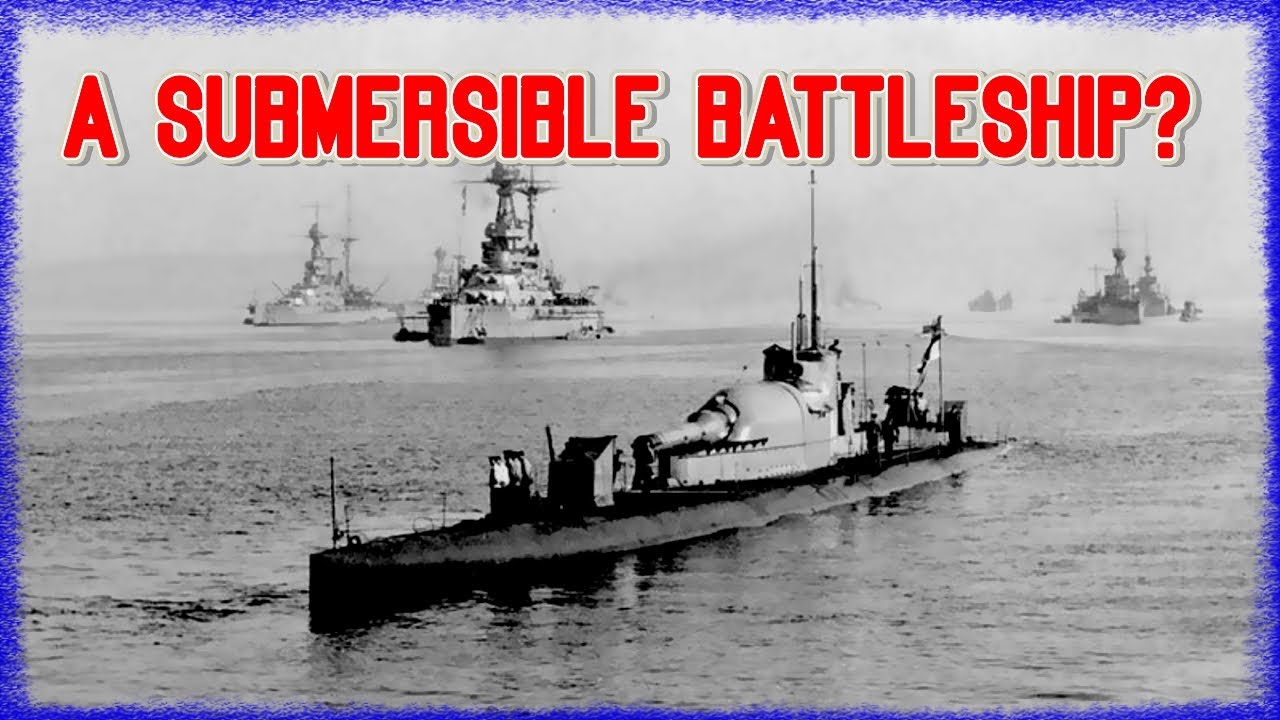 The Submarines with BATTLESHIP Cannons, the M-Class | Sails and Salvos ...