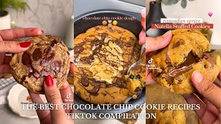 The ULTIMATE Chocolate Chip Cookie Recipes  | Aesthetic Baking TikTok Compilations