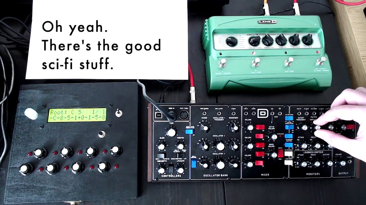 Sequencer Demo 1 - Stranger Things / Model D