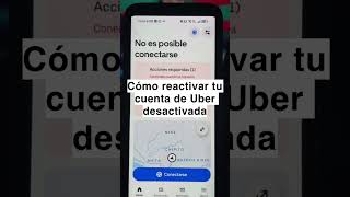 Cómo reactivar la cuenta de conductor de Uber #uber #ubereats #uberdriver #reactivate #deactivate