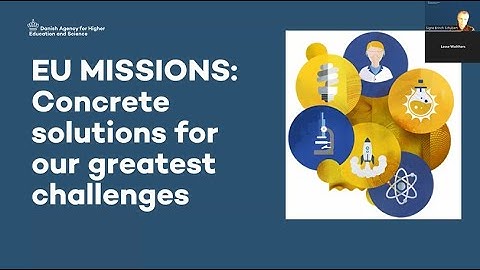 Webinar on the EU-Missions Work Programme 2026-27