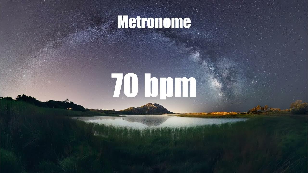 Metronome 70 bpm YouTube