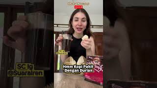 KEENAKAN!! Bule ini Ngerasain Makan Durian sama Kopi Pahit