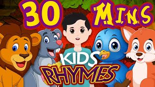 Famous Kids Urdu Poems Compilation(13 Poems) | Kids Nursery Rhymes | Animated Cartoon for Kids