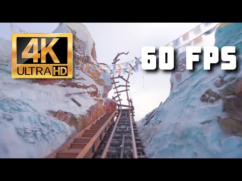 [2021] Expedition Everest - Front and Back POV | 4K 60FPS | Animal Kingdom WDW