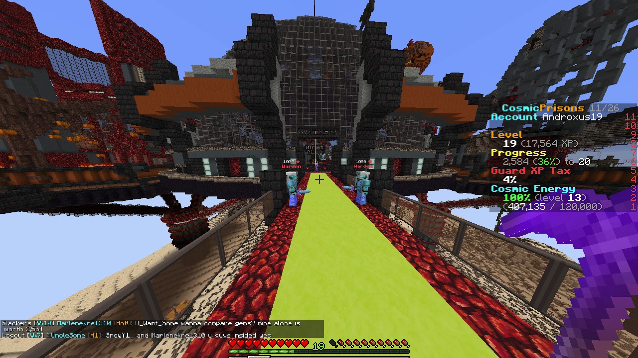 Cosmic prisons shards