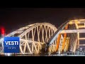 FINAL TOUCH!  The Crimean Bridge Now Spans Between Taman and Kerch