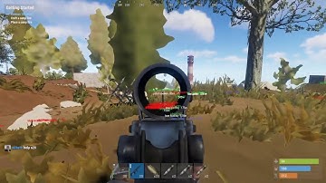 Rust Hacking on vanilla server(AIMBOT+ESP)