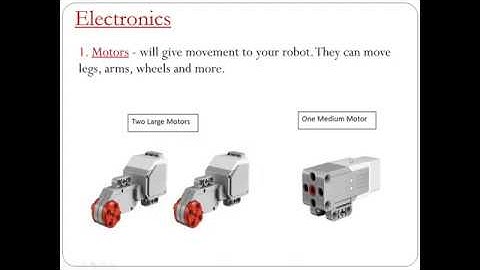 Parts of Ev3 robot lego mindstorms