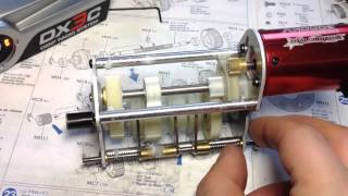 Tamiya Three speed gearbox brushless test