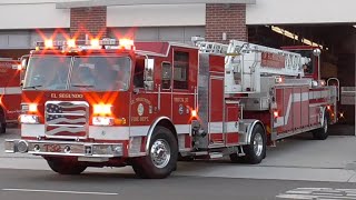 *FULL HOUSE RESPONSE* El Segundo Fire Dept. Engine 32 Truck 32 & Rescue 32 Responding