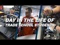 Day in the life of trade school students