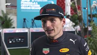 MAX VERSTAPPEN & SERGIO PEREZ POST RACE MIAMI GP 2022