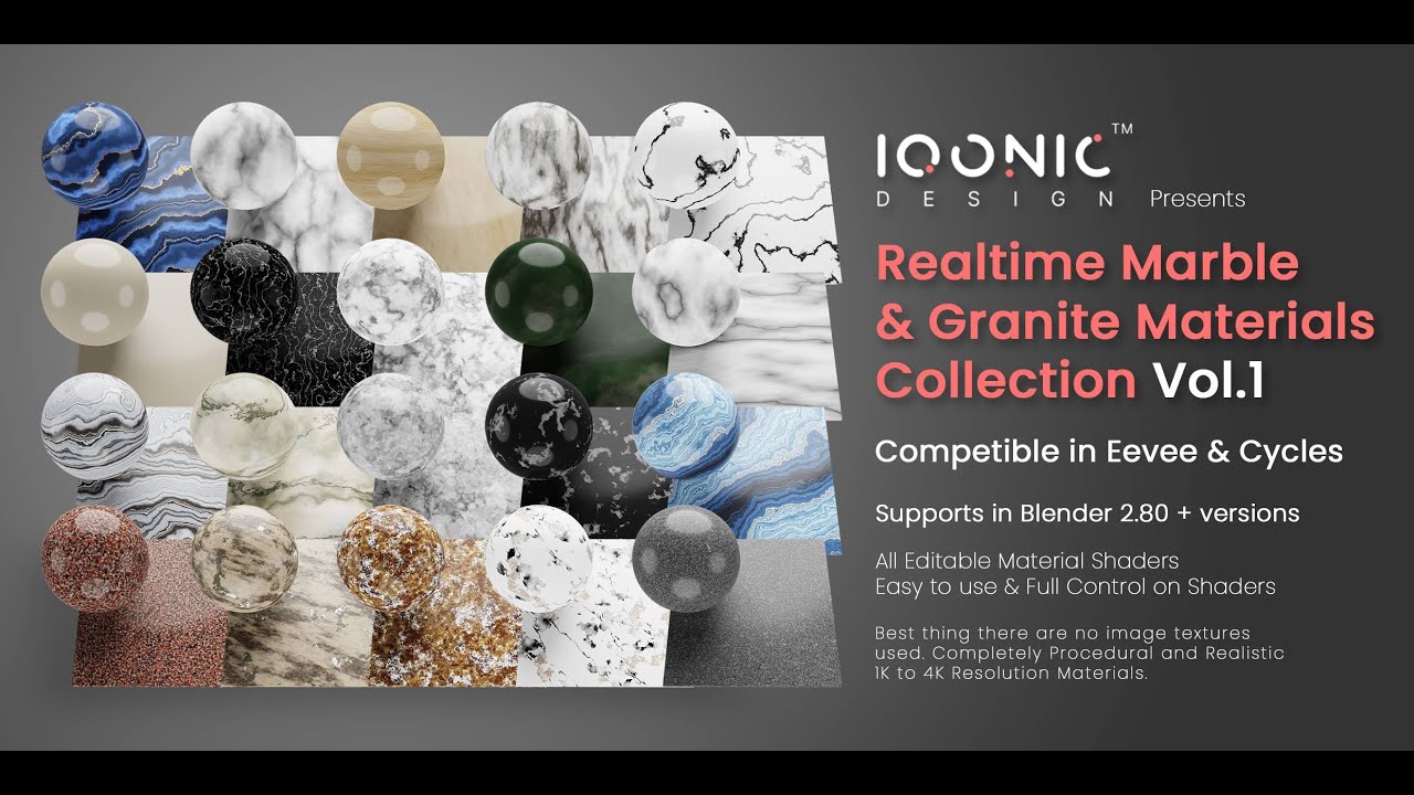 Realtime Granite Marble Material Collection1 iqonicdesign 677 Timelapse