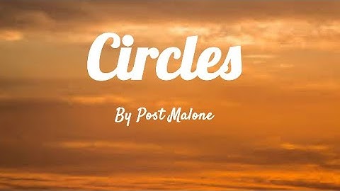 Thumbnail of Post Malone - Circles (sped up version)
