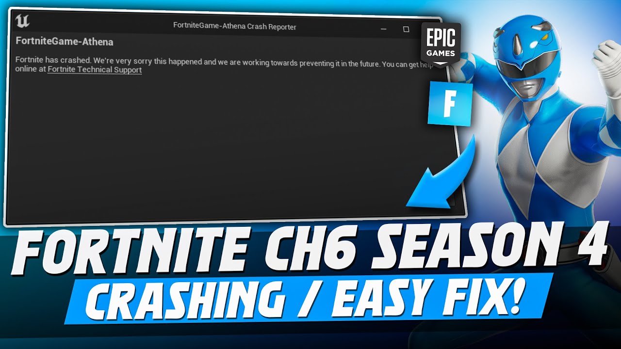 How To Fix Fortnite Chapter 6 Season 4 Crashing on PC | FortniteGame ...