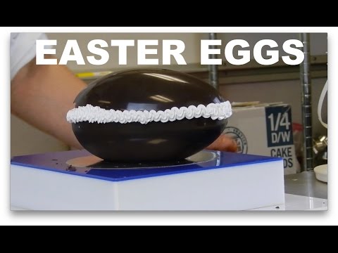How To Make CHOCOLATE EASTER EGGS!!