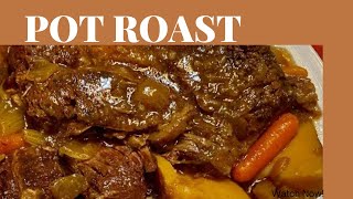 Easy Pot Roast Beef  Recipe | Crock Pot Recipe #slow cooker recipes