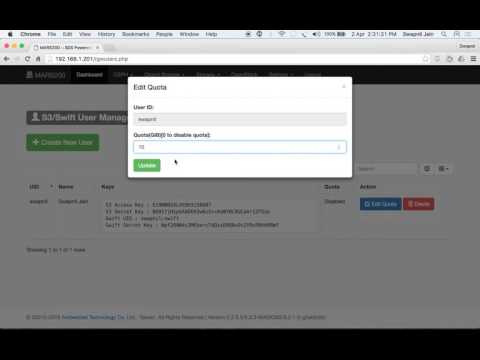 CEPH for Object Storage and OpenStack on Ambedded MARS200