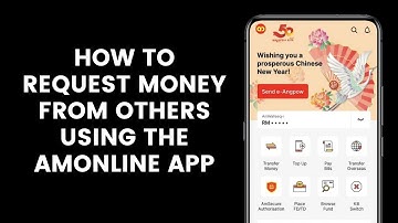 How to Request Money or Debt from Friends or Family Using the AmOnline App l Ambank DuitNow Request
