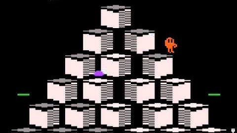 Q-Bert Atari 2600 Review