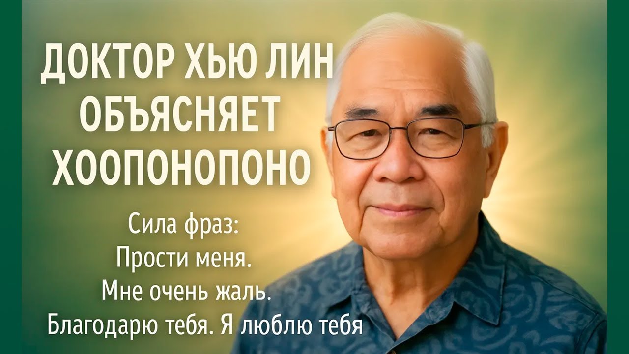 Доктор Хью Лин про Хоопонопоно
