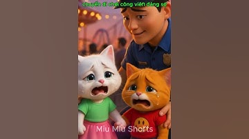 Mèo con đi lạc tìm mẹ trong công viên😢#shorts #meow #mèo #ai #animal #cartoon