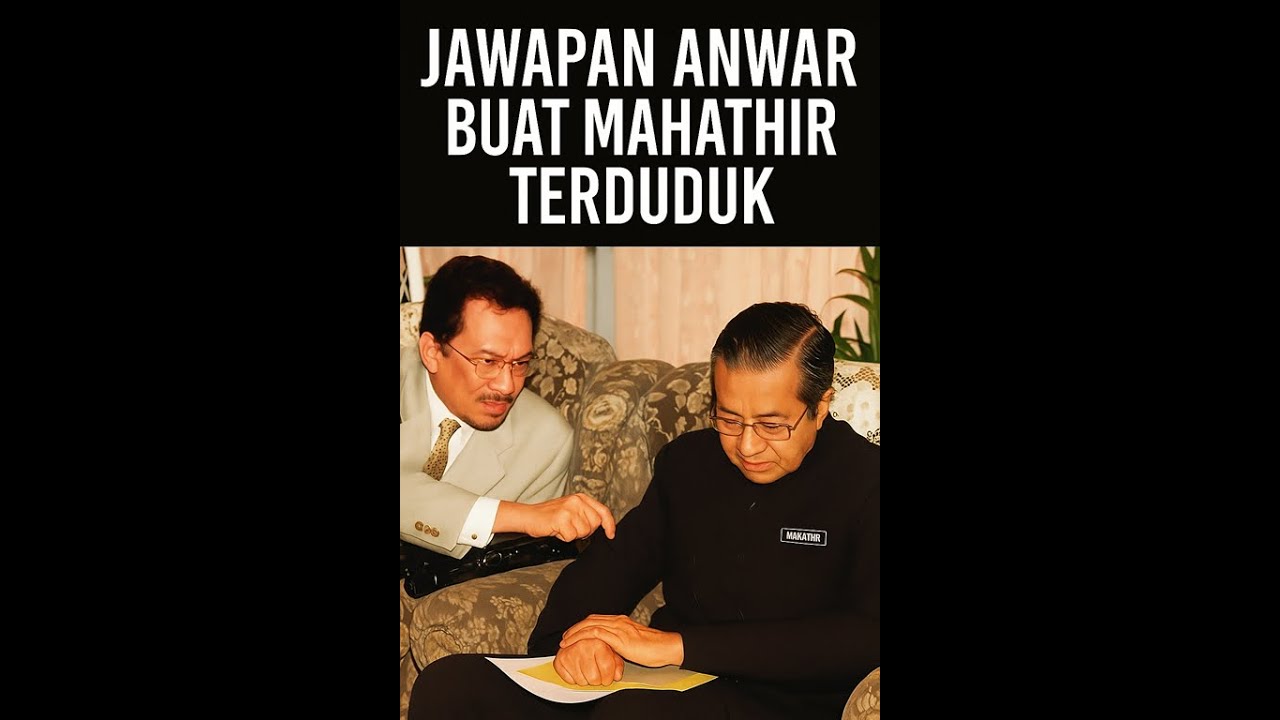 PEMBELAAN ANWAR INI BUAT MAHATHIR TERDUDUK. MAHATHIR SUDAH MASUK DALAM PERANGKAP - VID 2 TAHUN LEPAS