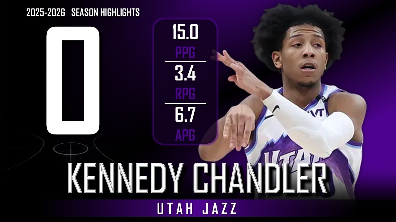 Kennedy Chandler || 2025-2026 Utah Jazz Highlights
