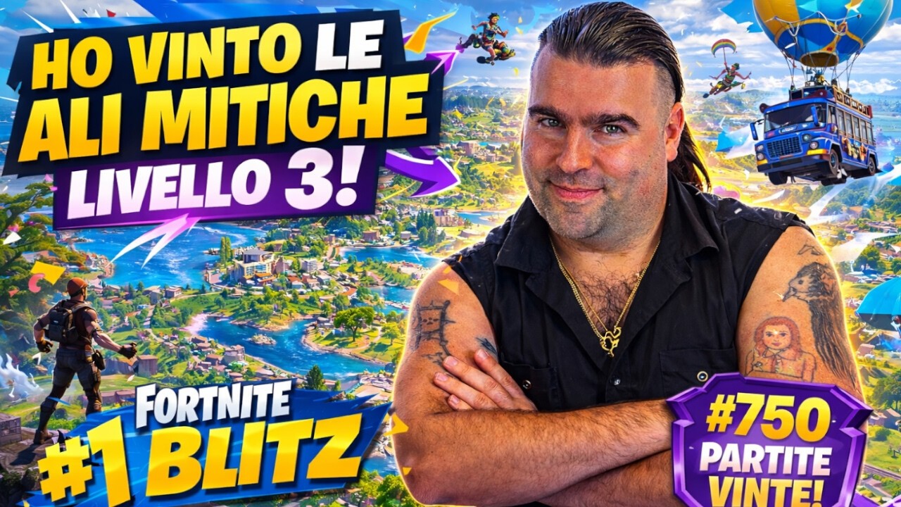 HO VINTO 750 PARTITE IN FORTNITE BLITZ E SBLOCCO L'OGGETTO PIU' RARO!