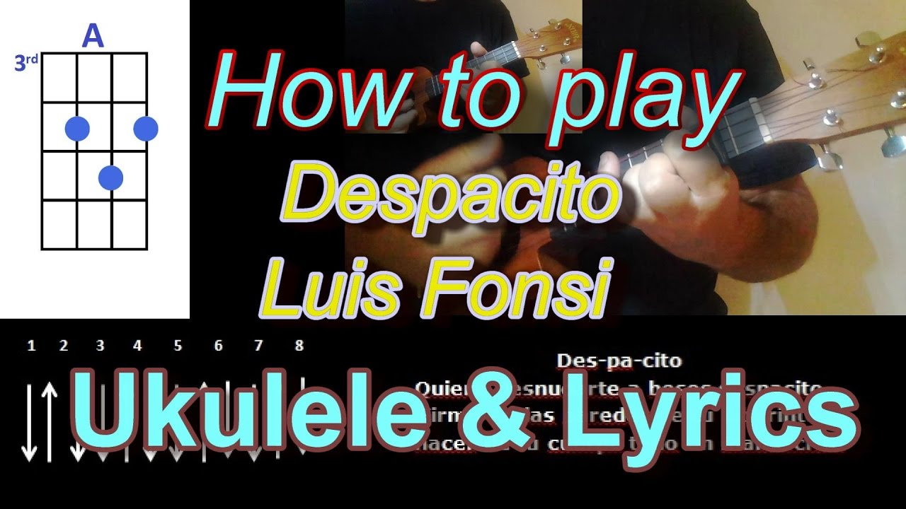 How to play Despacito by Luis Fonsi Ukulele Cover YouTube