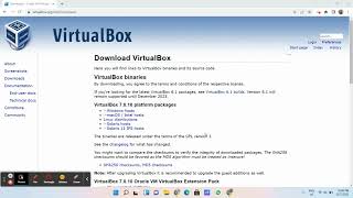 IMD 163 TASK - VIRTUAL BOX INSTALLATION PROCESS (EDUCATIONAL PURPOSES)